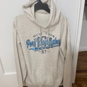 Port Washington New York Men's Hoodie - Gray